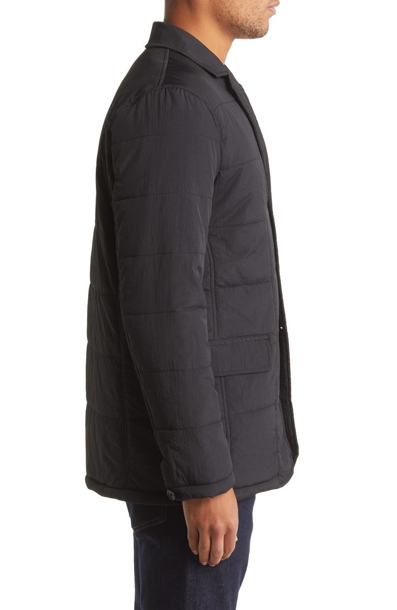 French Connection Quilted Water Resistant Blazer, Alternate, color, 