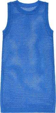Beach Lingo Kids' Sheer Open Stitch Cover-Up Dress
