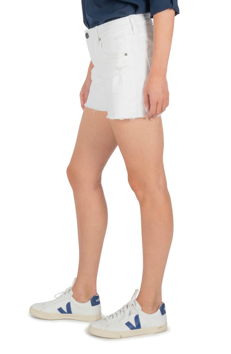 KUT from the Kloth Jane High Waist Denim Shorts, Alternate, color, 