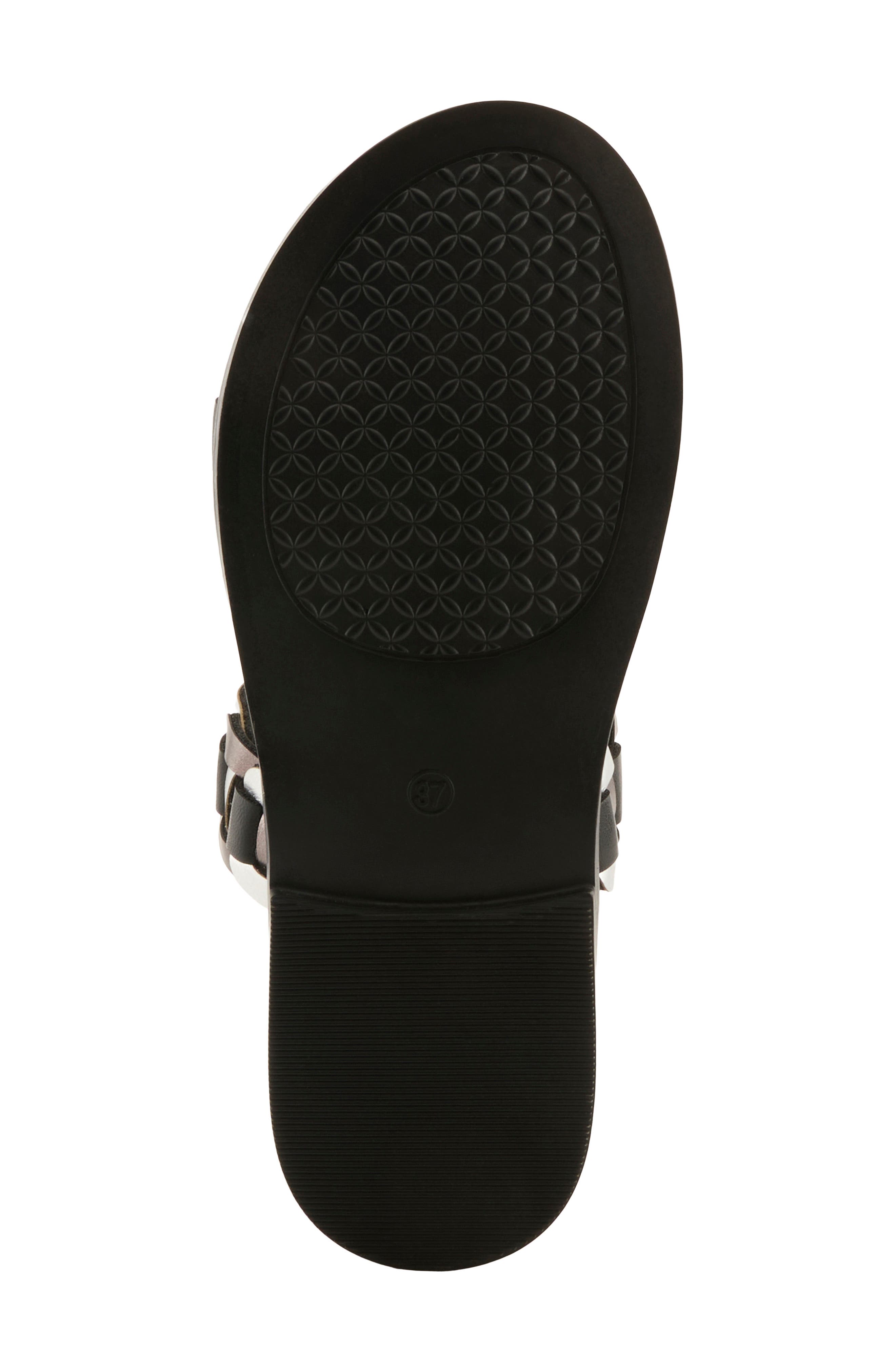 Lynx Slide Sandal, Alternate, color, BLACK MULTI