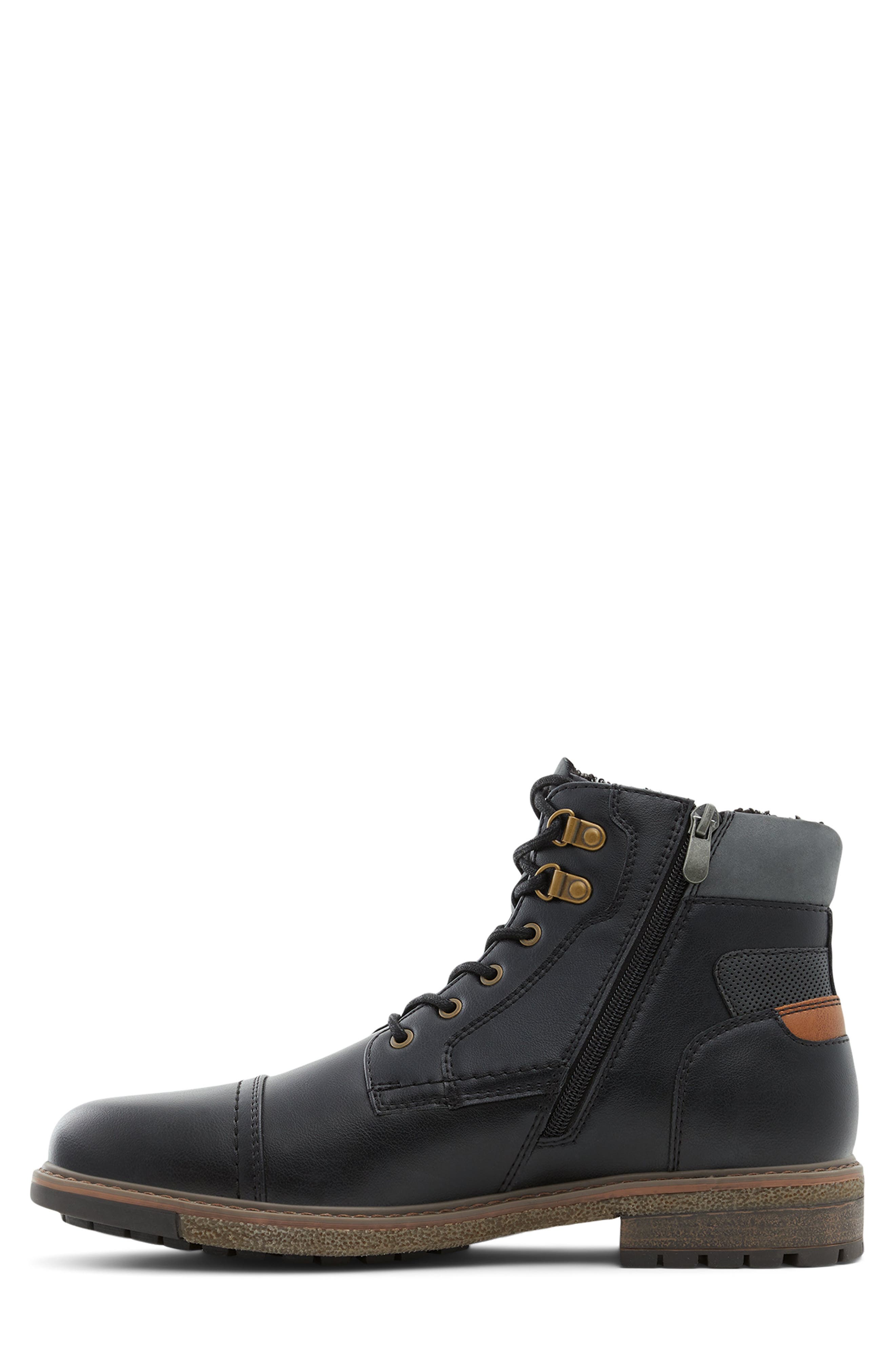 Call It Spring By Aldo Landon Side Zip Boot, Alternate, color, Black