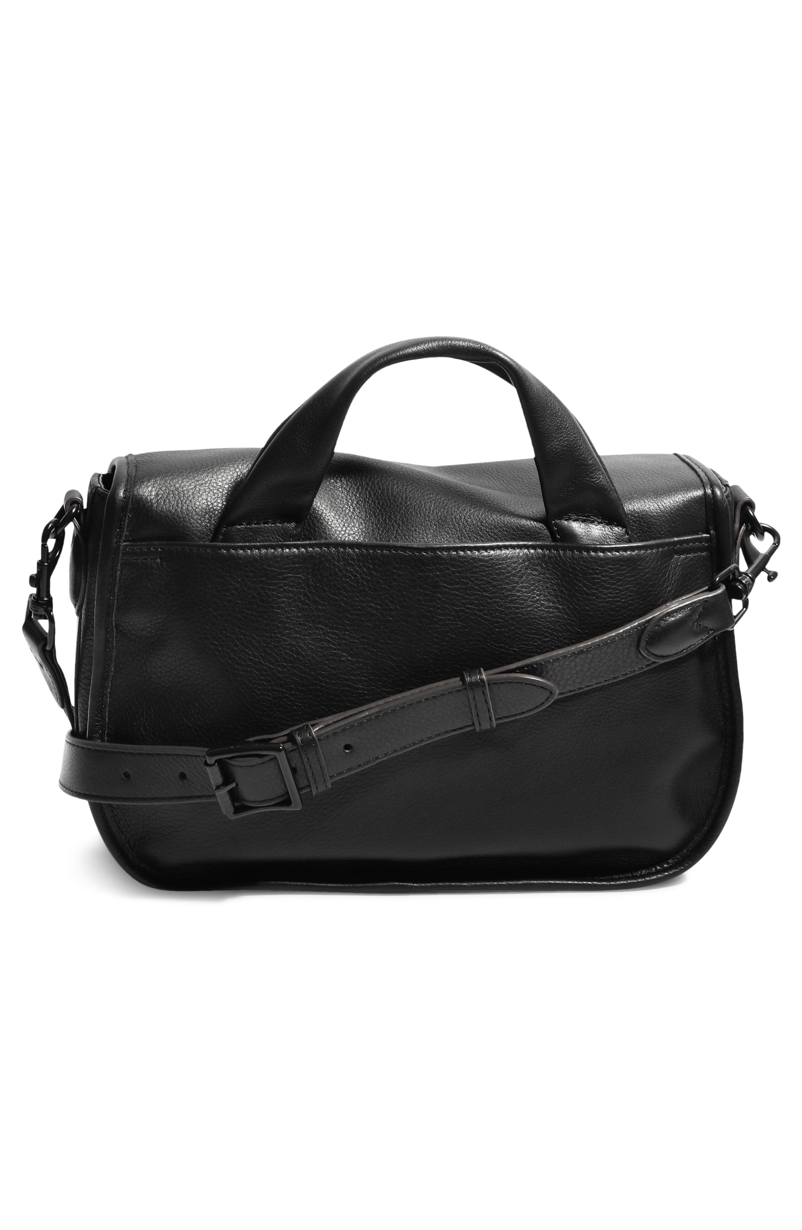 Aimee Kestenberg Fierce & Fab Leather Saddle Bag, Alternate, color, 