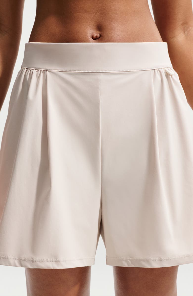 Nike 24.7 PerfectStretch Dri-FIT High Waist Shorts, Alternate, color, Light Orewood Brown