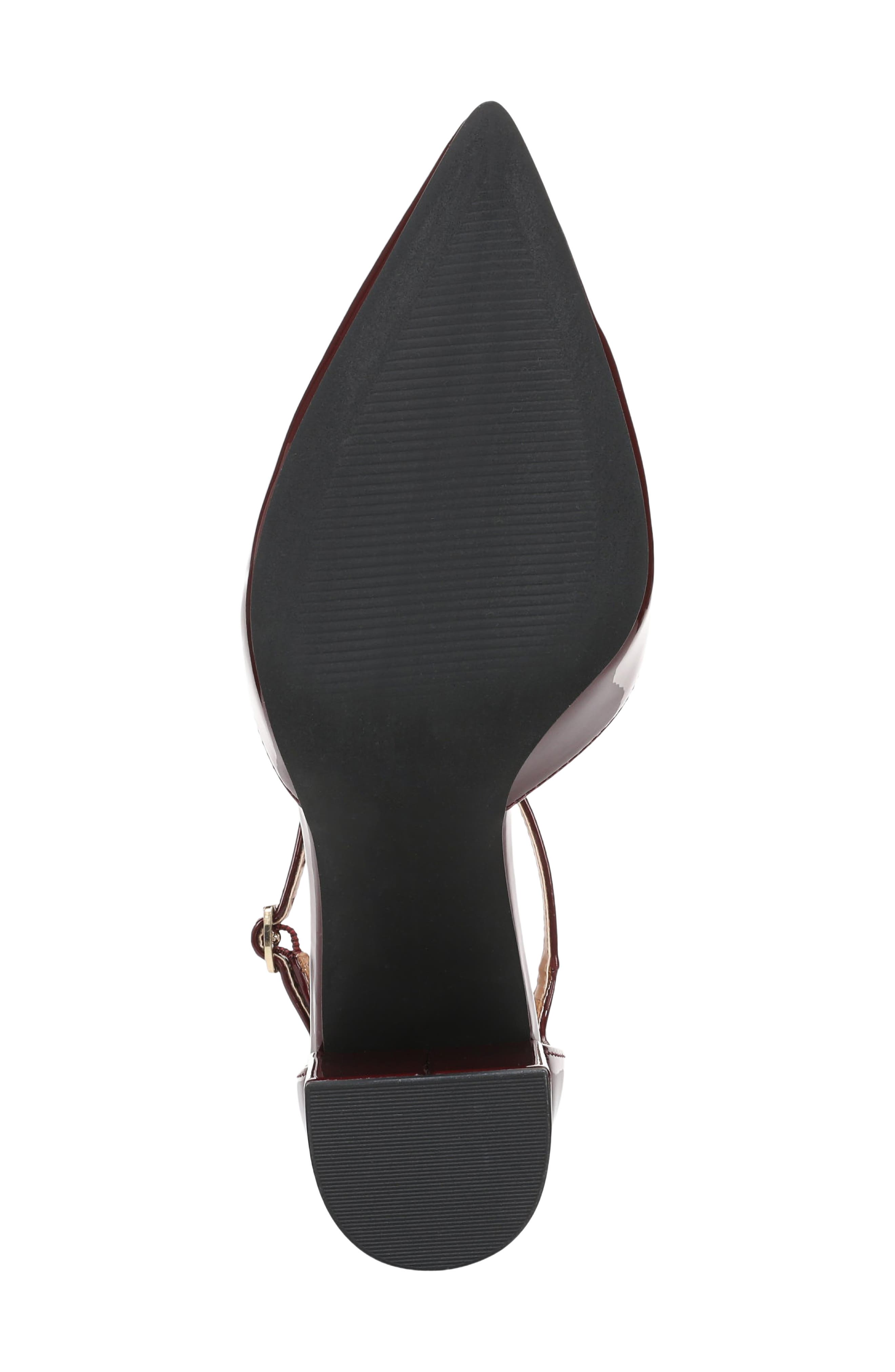Prisha Pointed Toe Pump, Alternate, color, RED DEEP GARNET