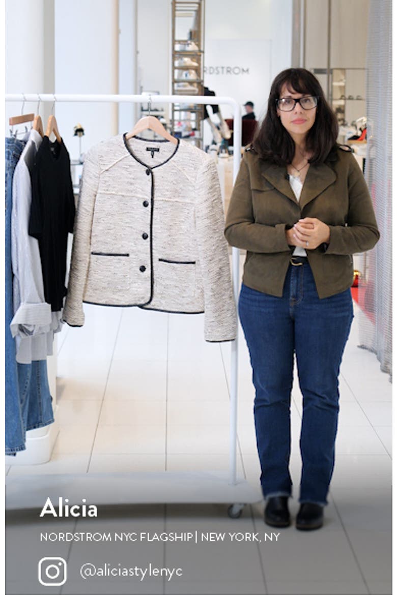 Mirabelle Cotton Blend Tweed Jacket video