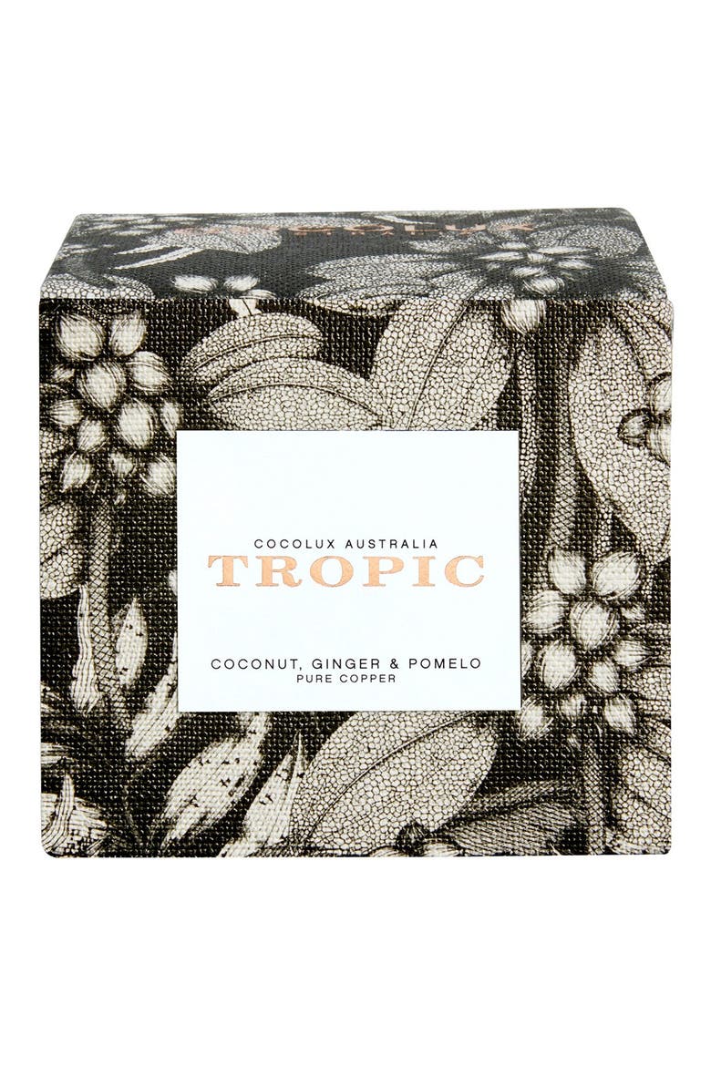 Coconut, Ginger & Pomelo Copper Candle, Alternate, color, NO COLOR