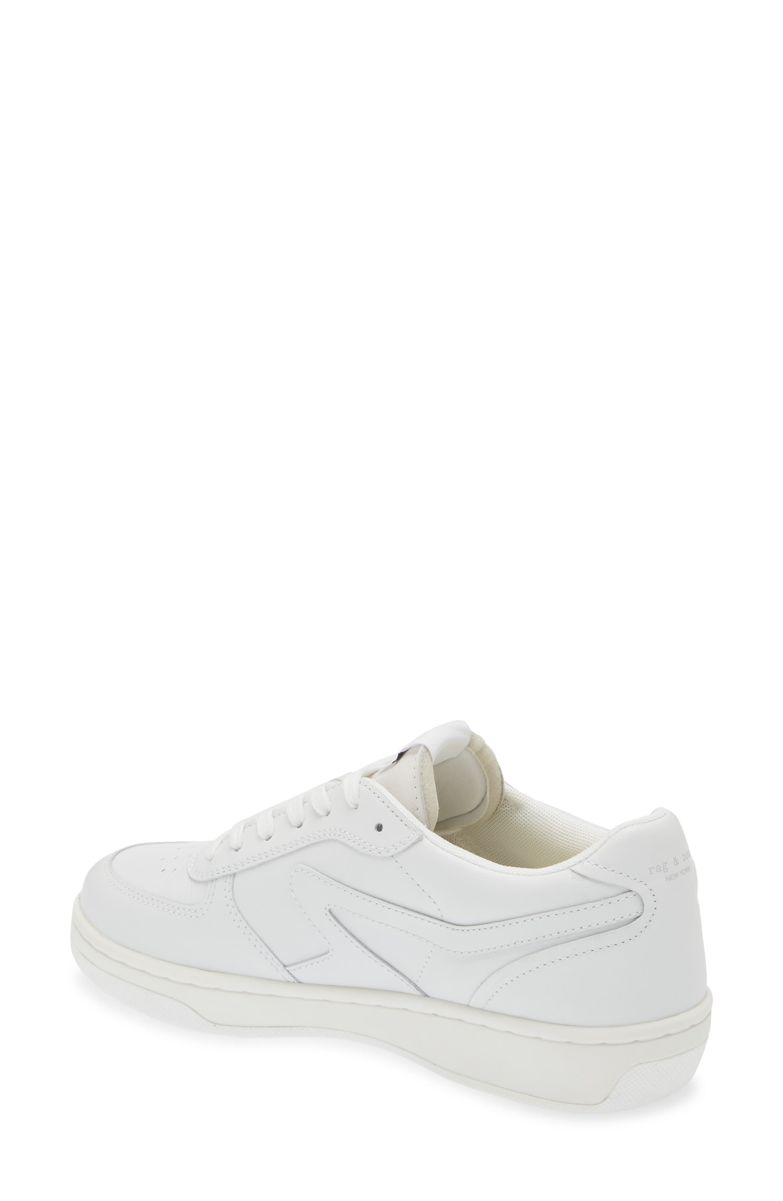 rag & bone Retro Court Sneaker, Alternate, color, White