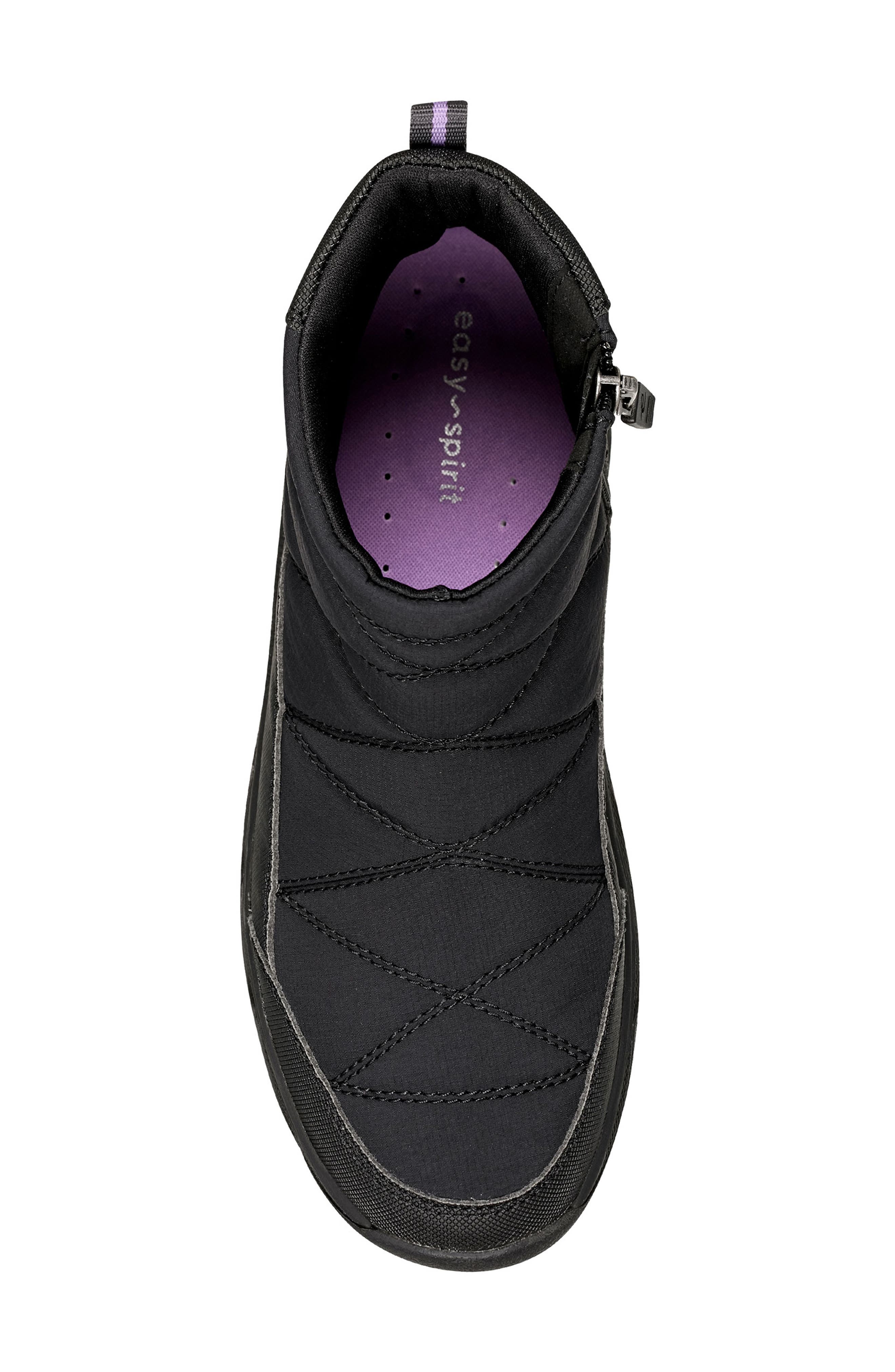 Easy Spirit Tru Water Repellent Quilted High Top Sneaker, Alternate, color, 