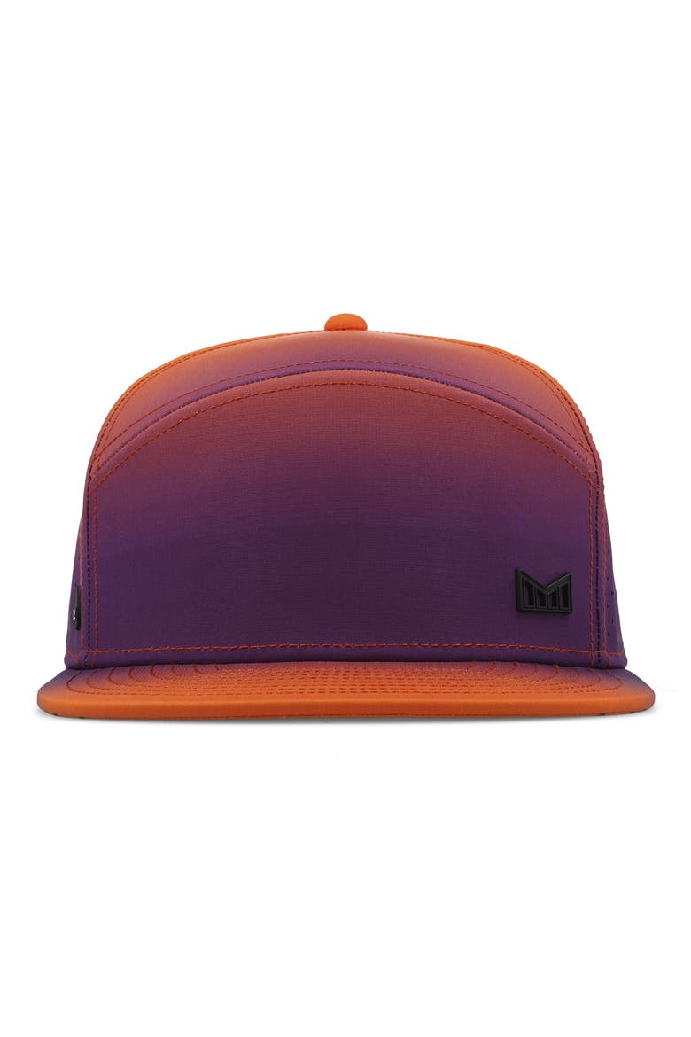 Trenches Sunset Waves Hydro Snapback Cap, Alternate, color, SUNSET