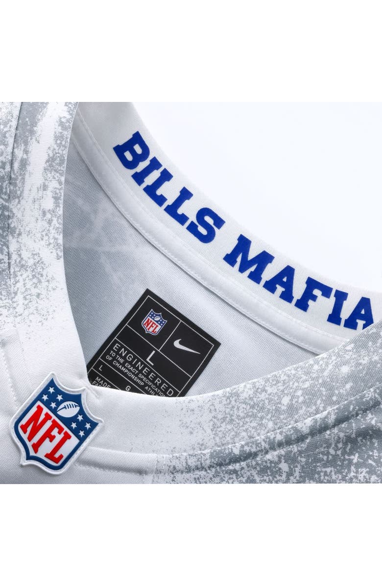 Nike Men's Nike Khalil Shakir White Buffalo Bills 2025 Rivalries Collection Game Jersey, Alternate, color, White