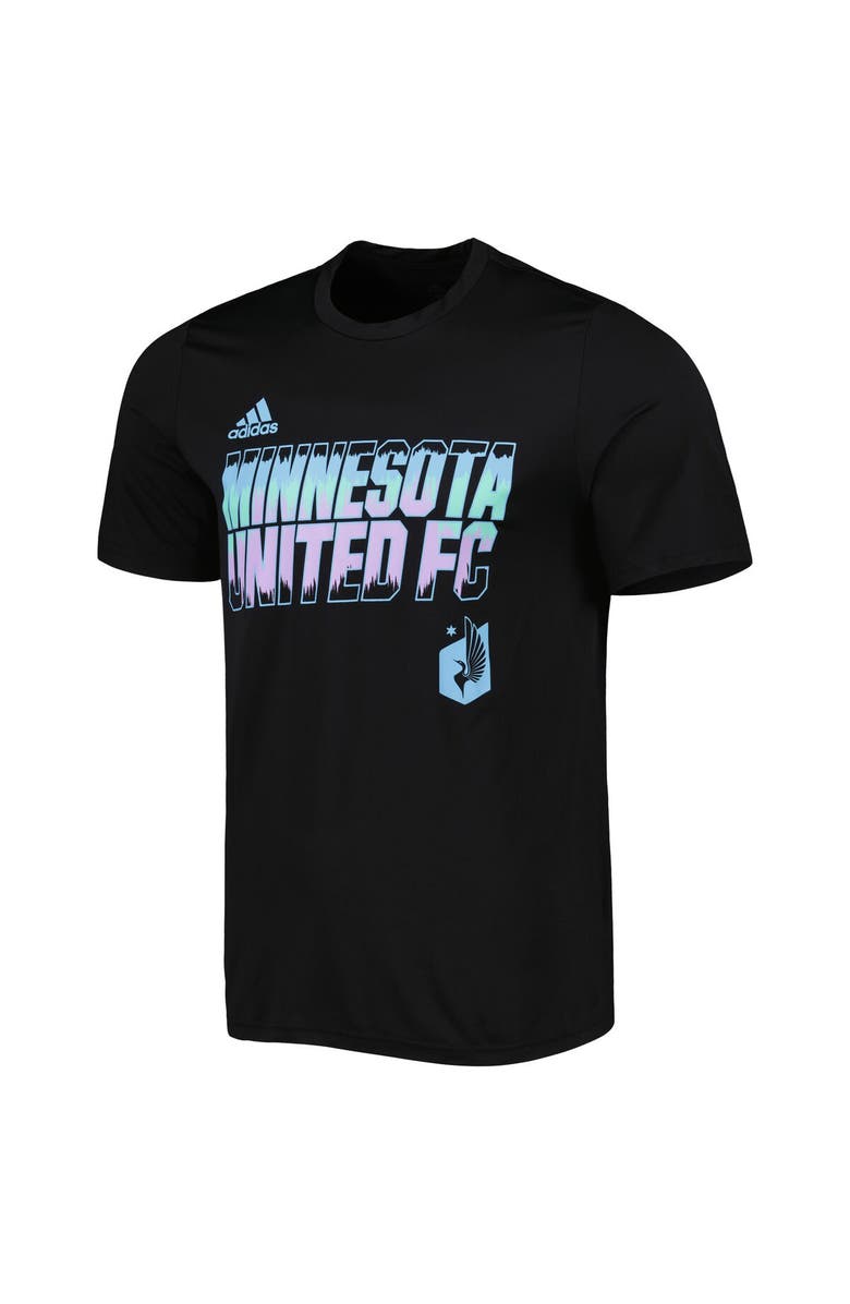 adidas Men's adidas Black Minnesota United FC Team Jersey Hook AEROREADY T-Shirt, Alternate, color, 