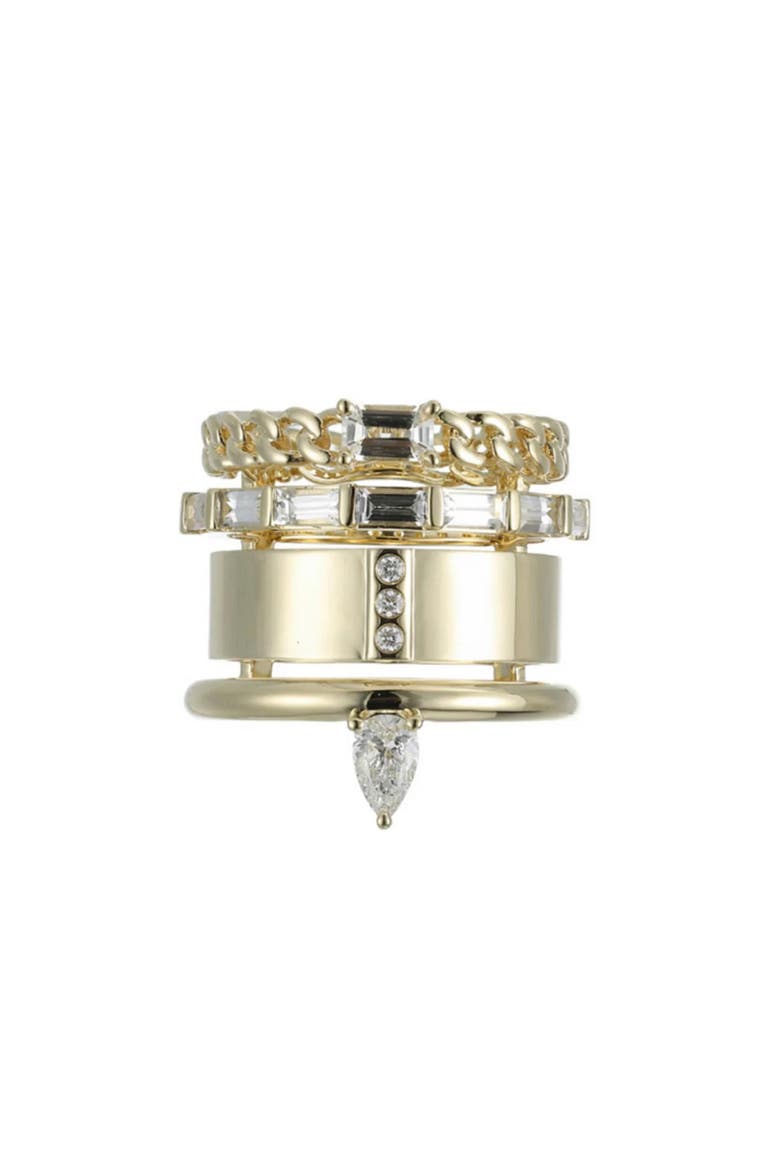 Typestack Gold Ring, Alternate, color, GOLD