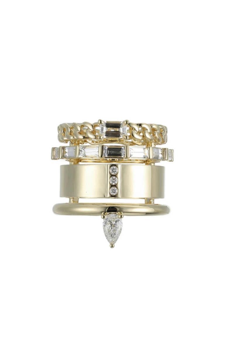 TYPE JEWELRY Typestack Gold Ring, Alternate, color, Gold