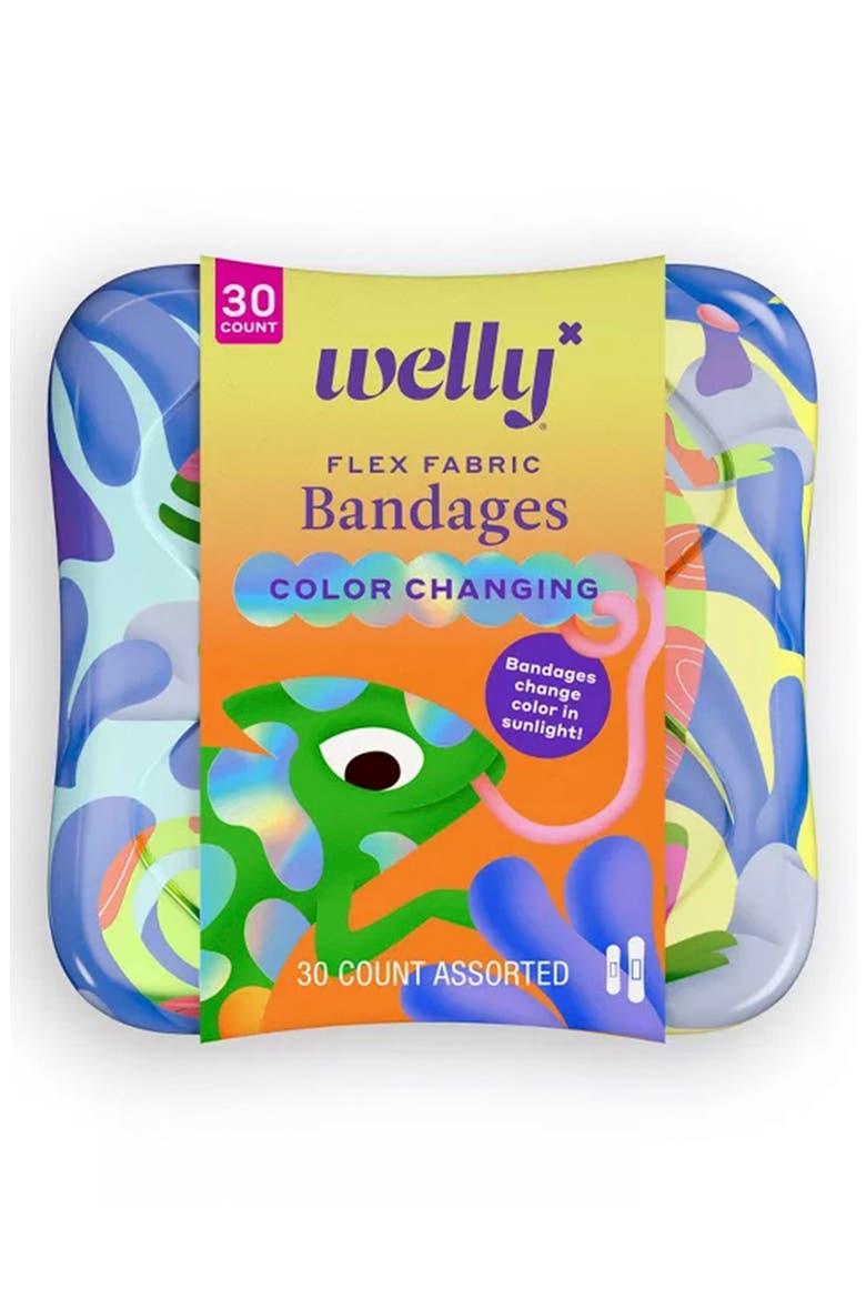 Flex Fabric Color Changing Bandages, Main, color, MULTI