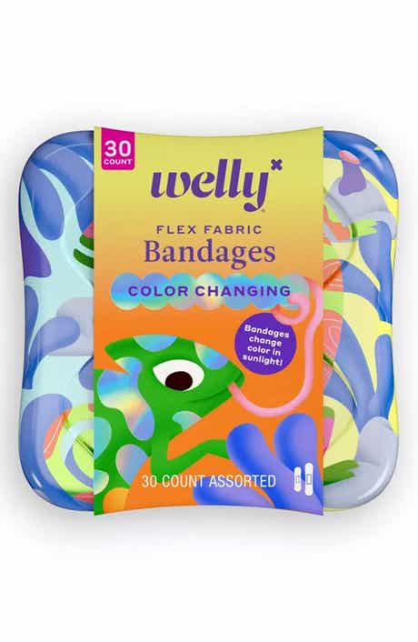 WELLY Flex Fabric Color Changing Bandages