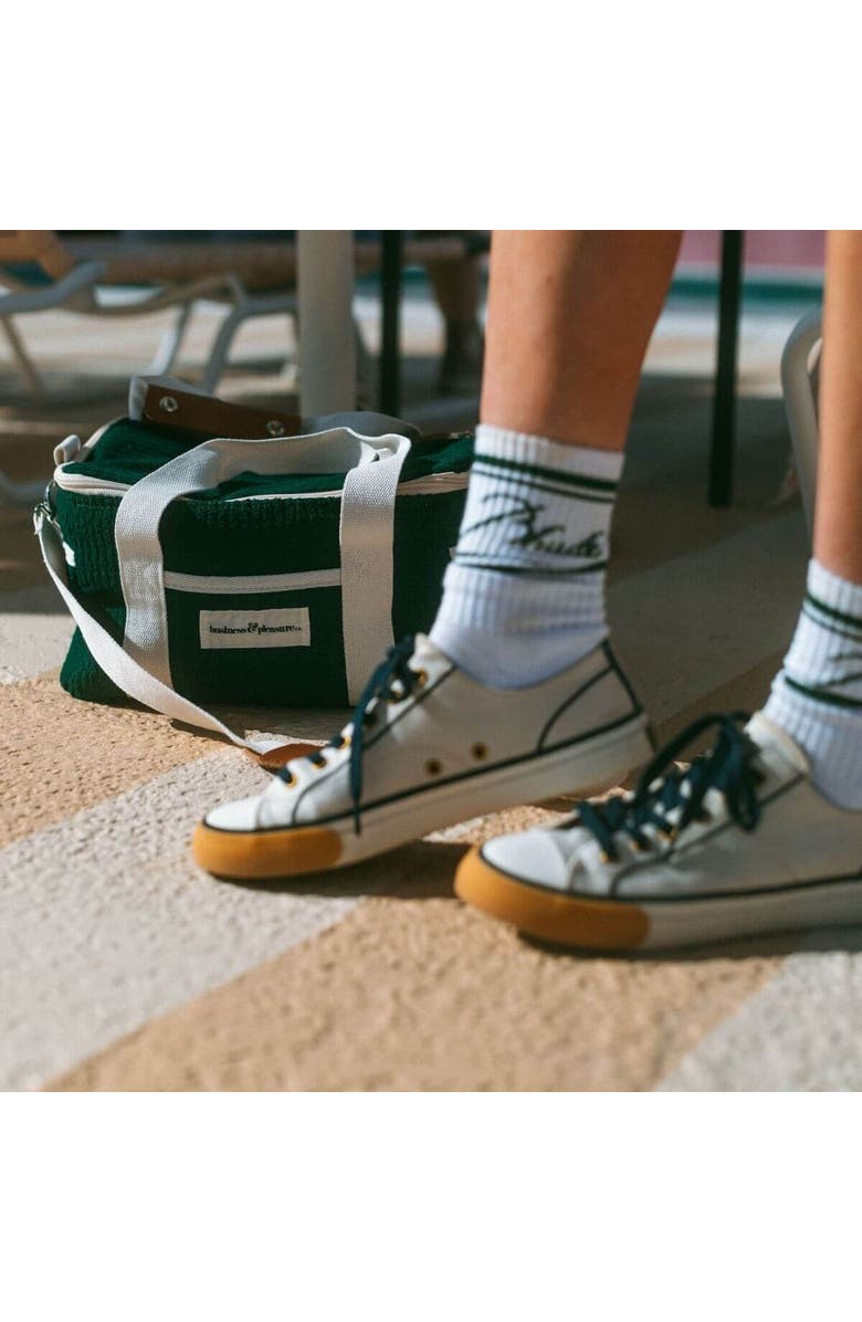 P.F. Flyers All-American Clubhouse Low-Top Sneaker, Alternate, color, Sand-Sapphire