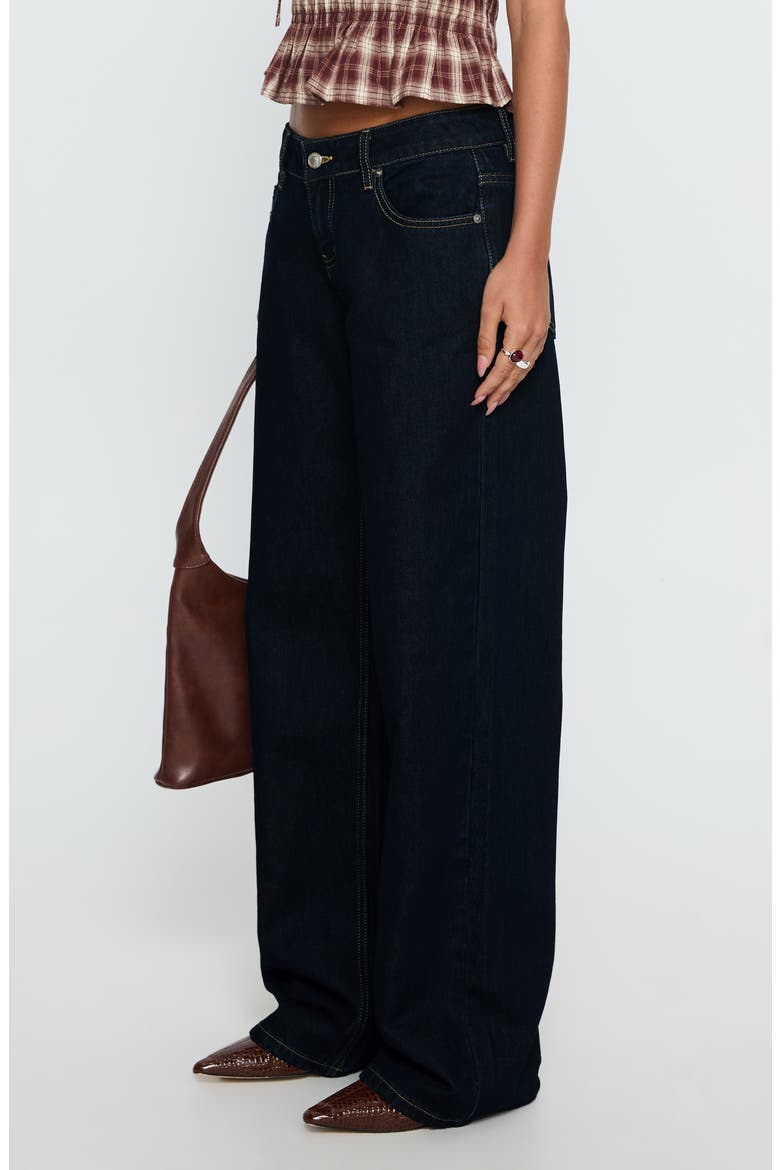 Tidal Wave High Waist Straight Leg Jeans, Alternate, color, RAW DENIM