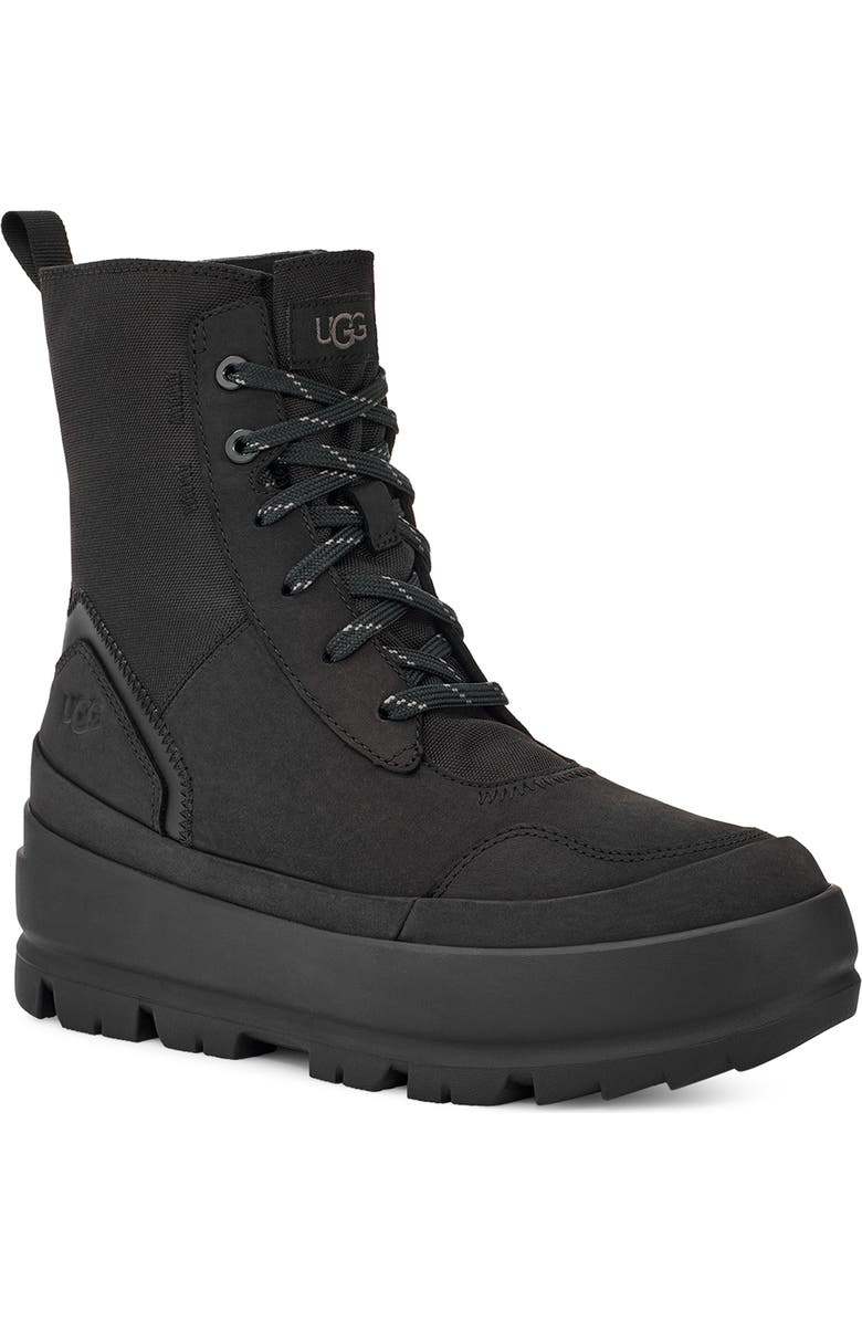 UGG<sup>®</sup> The UGG Lug Platform Lace-Up Combat Boot, Main, color,