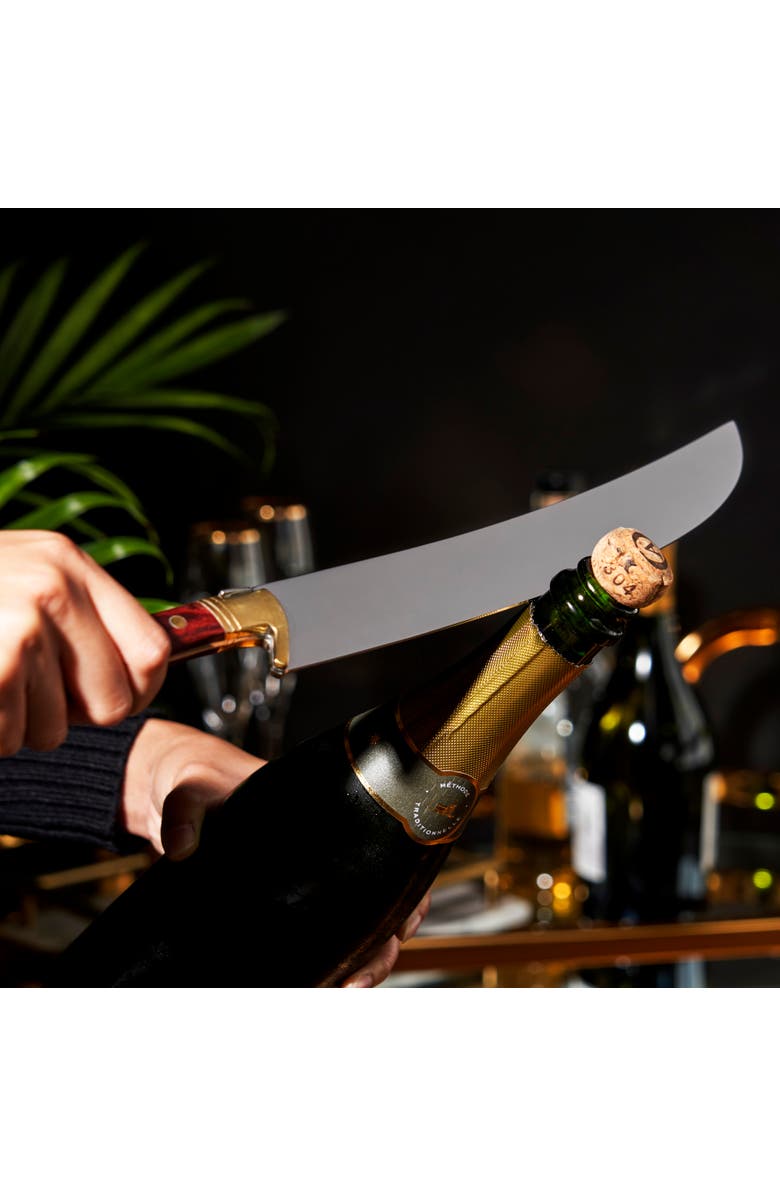 Viski Champagne Saber, Alternate, color, Silver