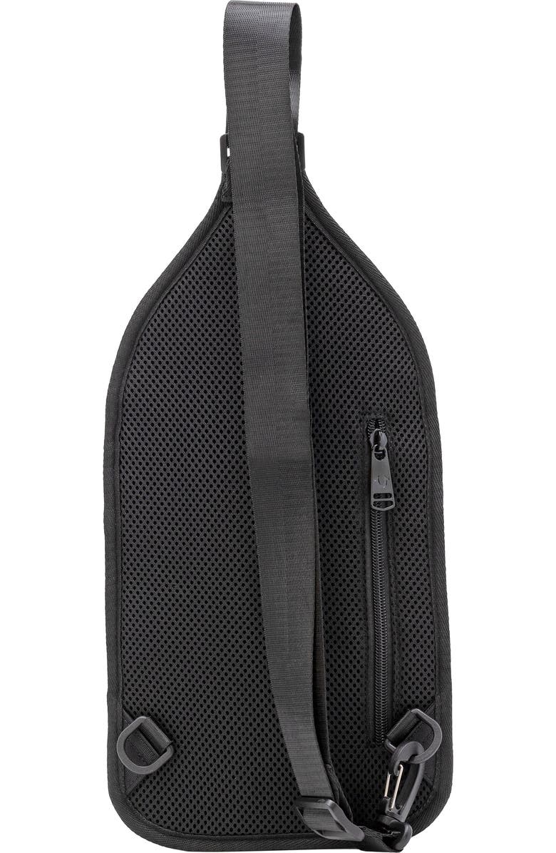 True Religion Scottie Sling Crossbody Bag, Alternate, color, Black