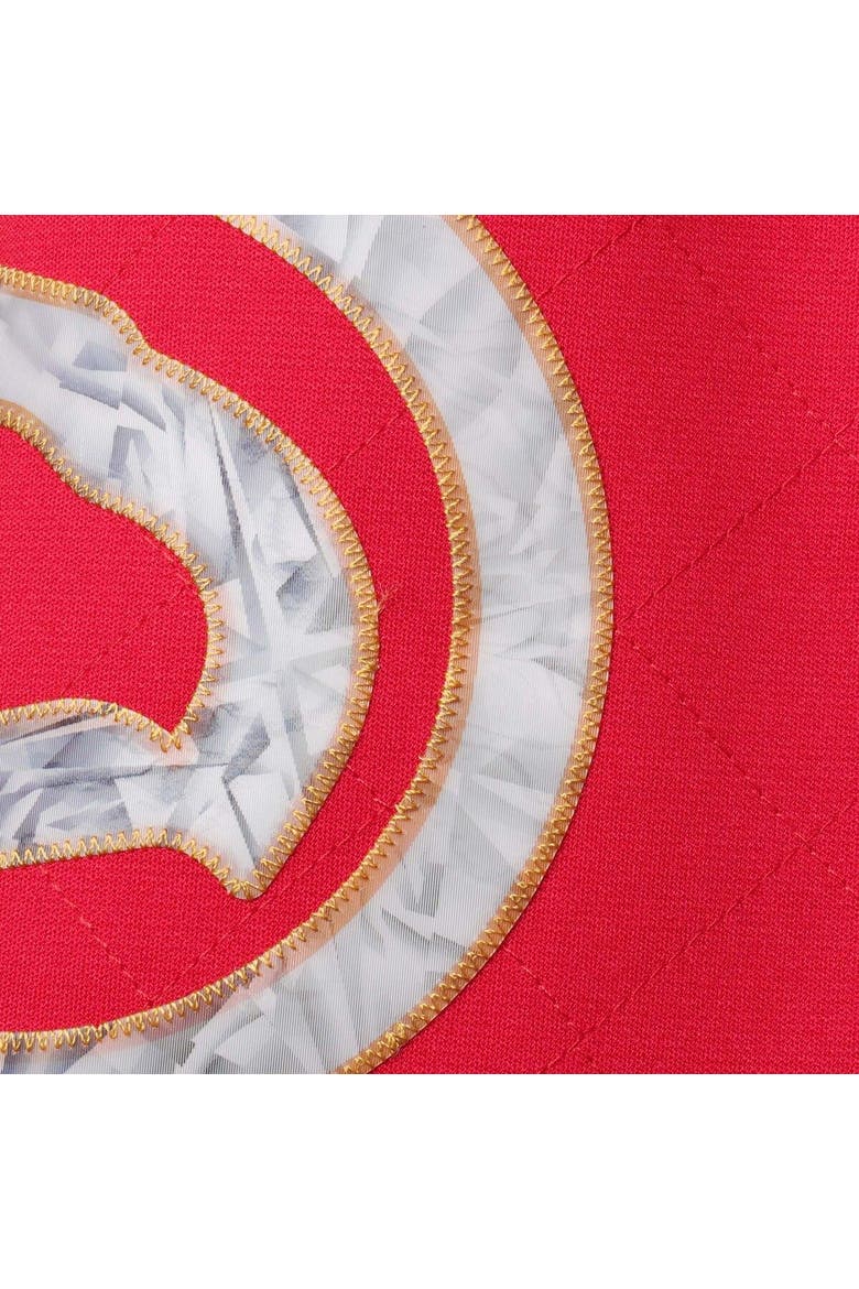 Men's Mitchell & Ness Red Atlanta Hawks 1986 Hardwood Classics 75th Anniversary Swingman Shorts, Alternate, color, Red