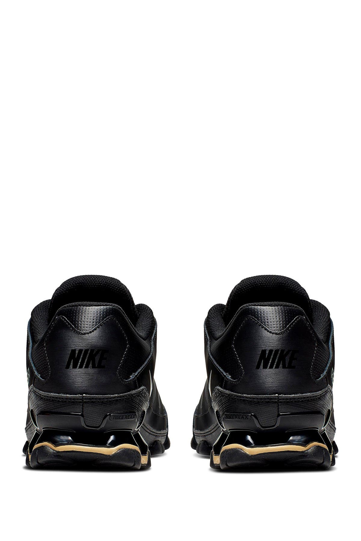 Nike Reax 8 Training Mesh Sneaker, Alternate, color, Black/ Metallic Gold