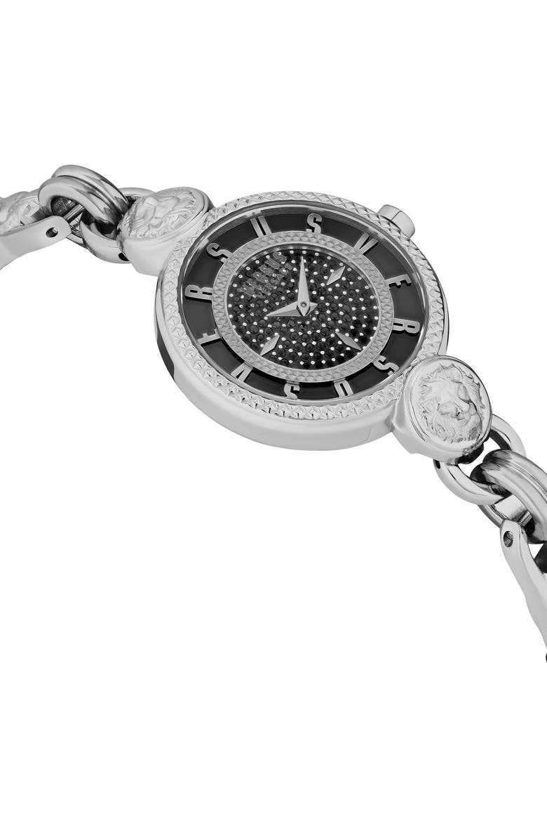 VERSUS Versace Les Docks Bracelet Watch, 30mm, Alternate, color, Stainless Steel