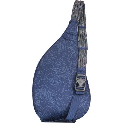 Kavu Rope Sling Pack In Blue