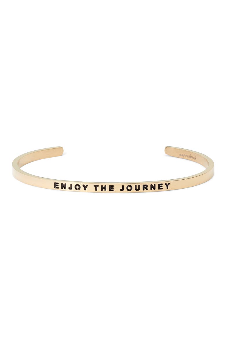 Enjoy the Journey bracelet, Main, color, YELLOW GOLD