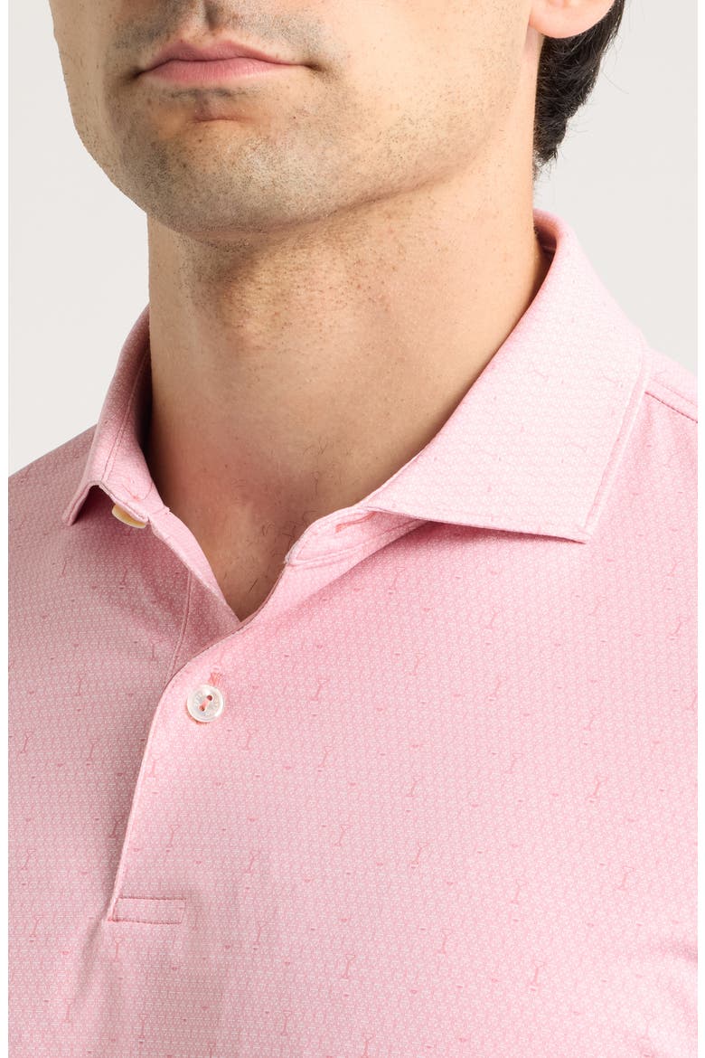 Performance Jersey Golf Polo, Alternate, color, MELROSE PINK