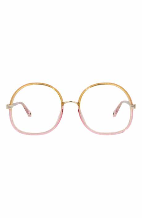Chloé 55mm Round Optical Glasses