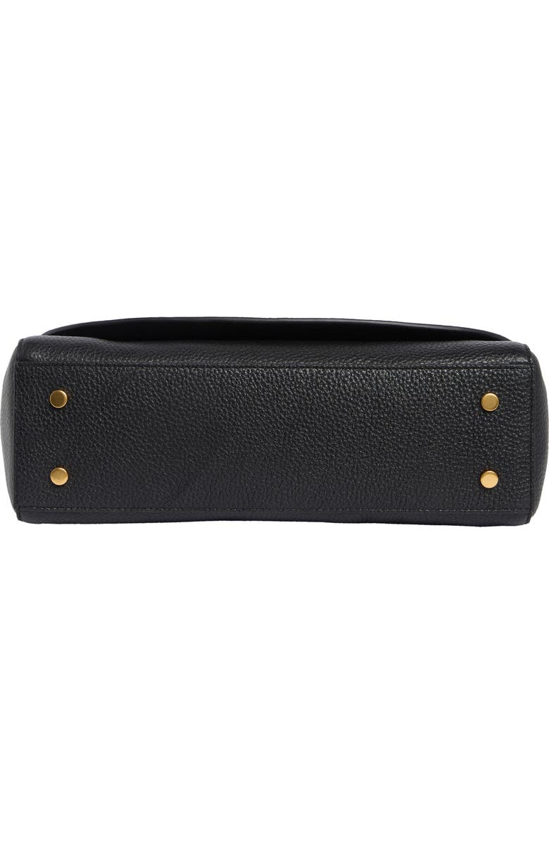 Vince Smyrna Flap Shoulder Bag, Alternate, color, Black