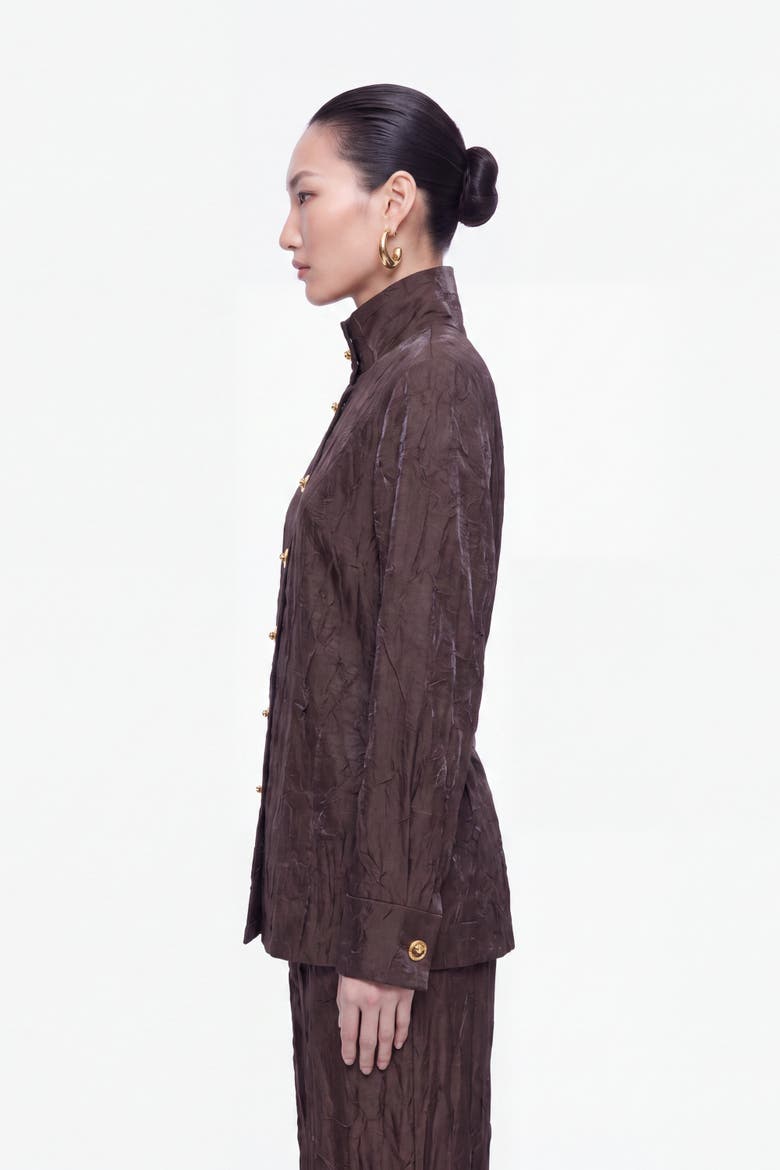 Straight Leg Trousers, Alternate, color, Brown