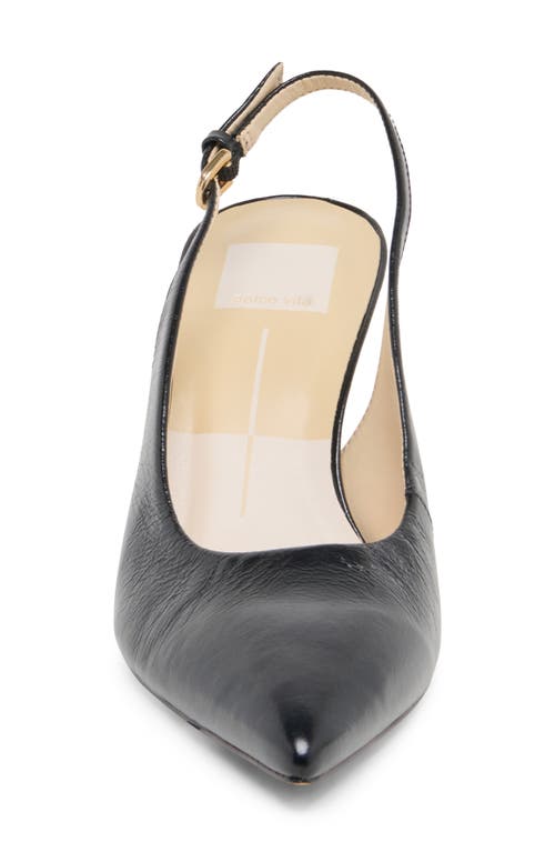 Dolce Vita Elasi Pointed Toe Slingback Pump In Black