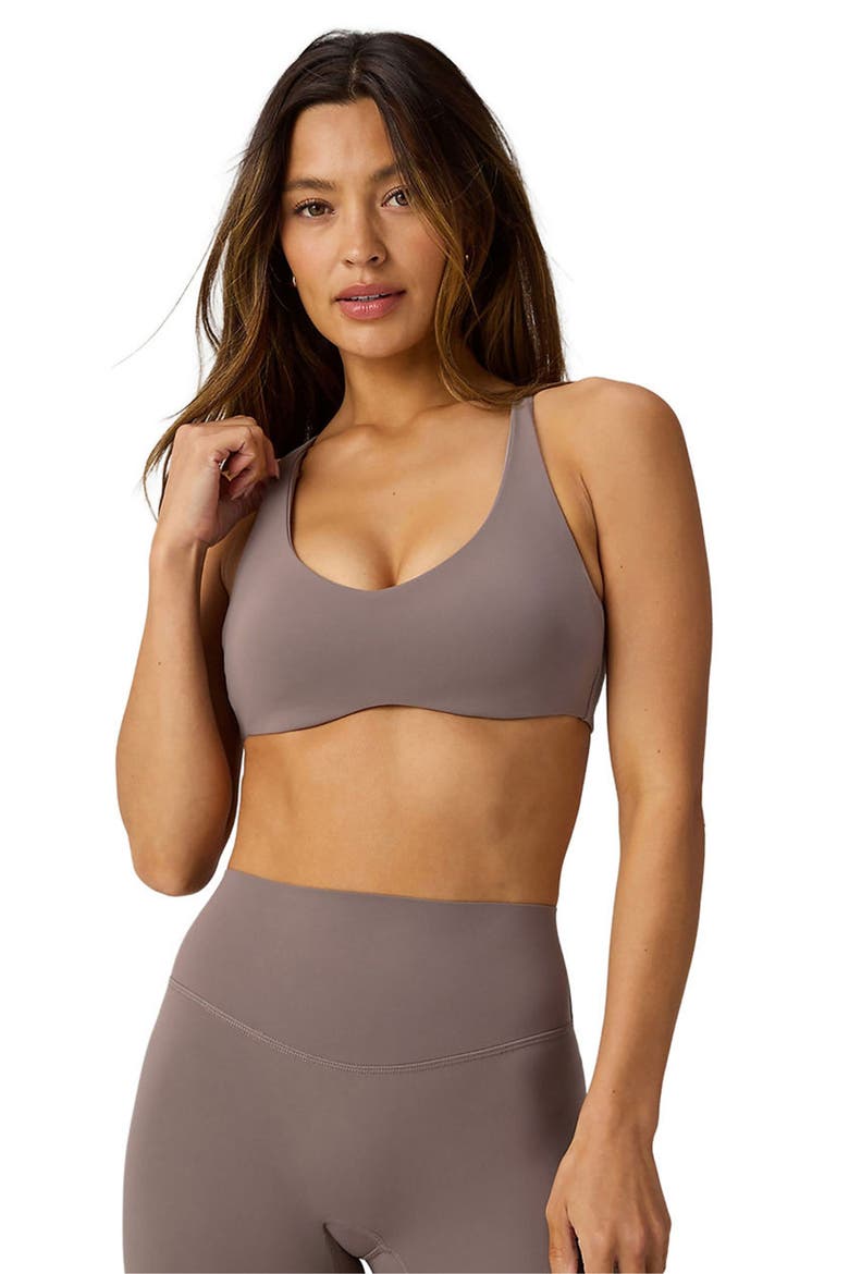 Women's PureLuxe Push-Up Low Impact Bra, Main, color, Desert Shadows