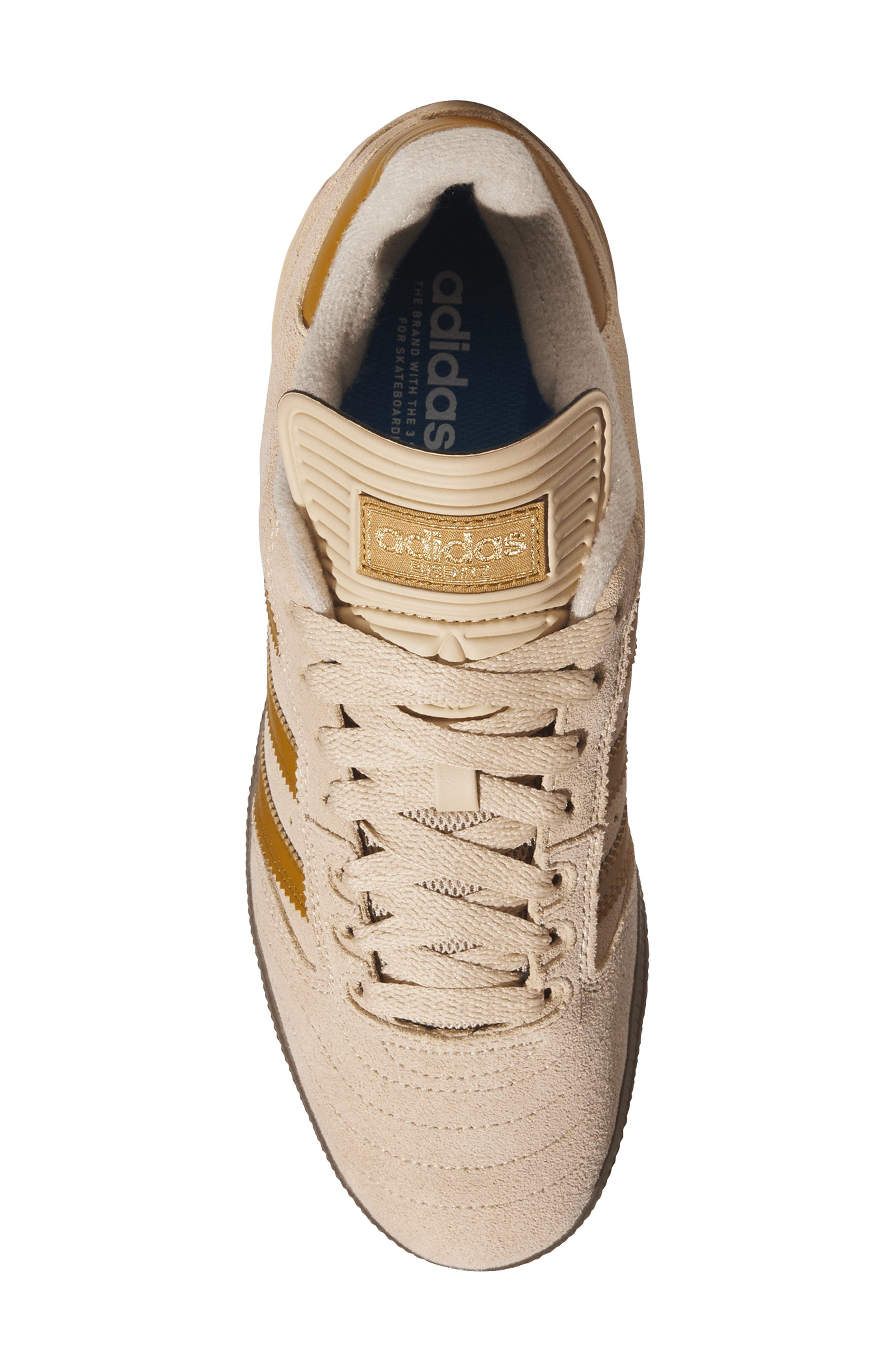 adidas Busenitz Skate Sneaker, Alternate, color, Magic Beige/ Brown Strata