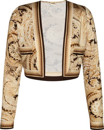 Adaline Paisley Swim Cardigan