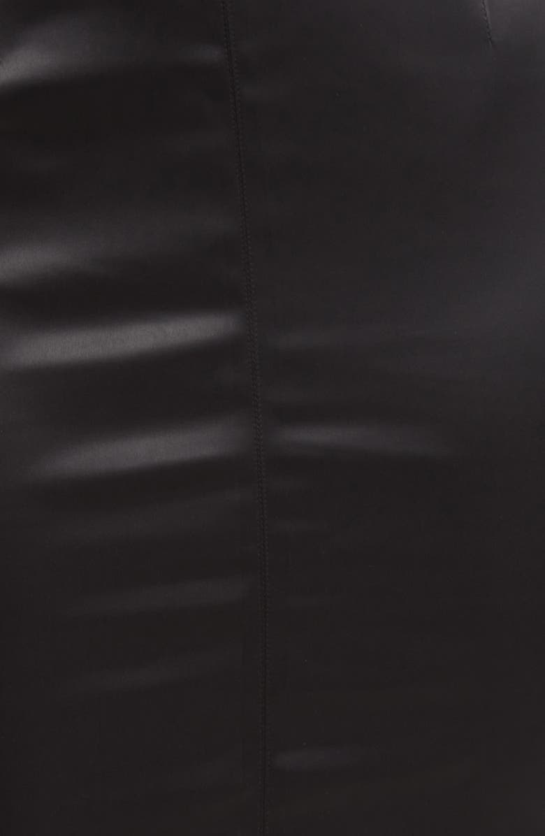 bebe Satin Corset Dress, Alternate, color,