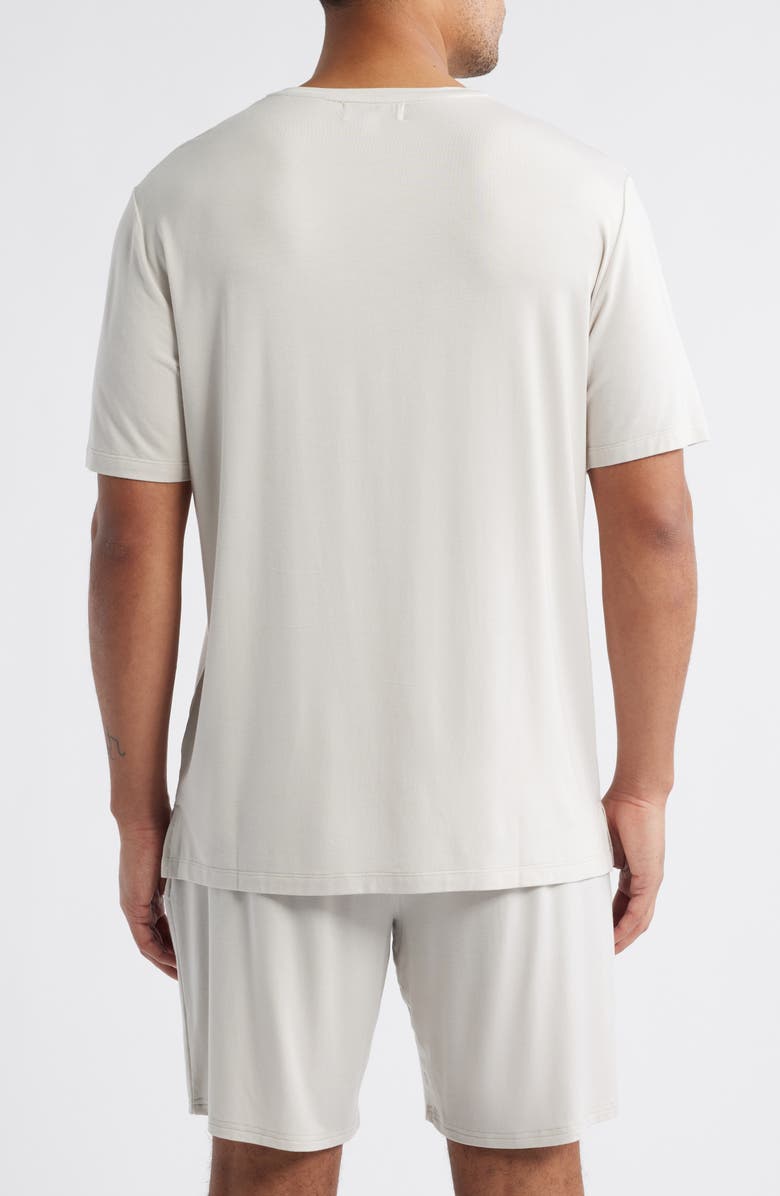 Nordstrom Moonlight Eco Stretch Modal Pajama T-Shirt, Alternate, color, Grey Moonbeam