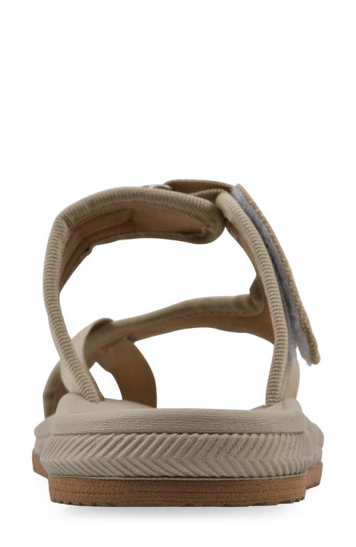 Cliffs By White Mountain Basket Woven Slide Sandal