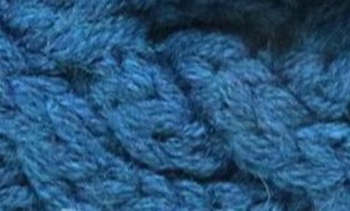 Portolano Cable Knit Merino Wool Infinity Scarf In Blue