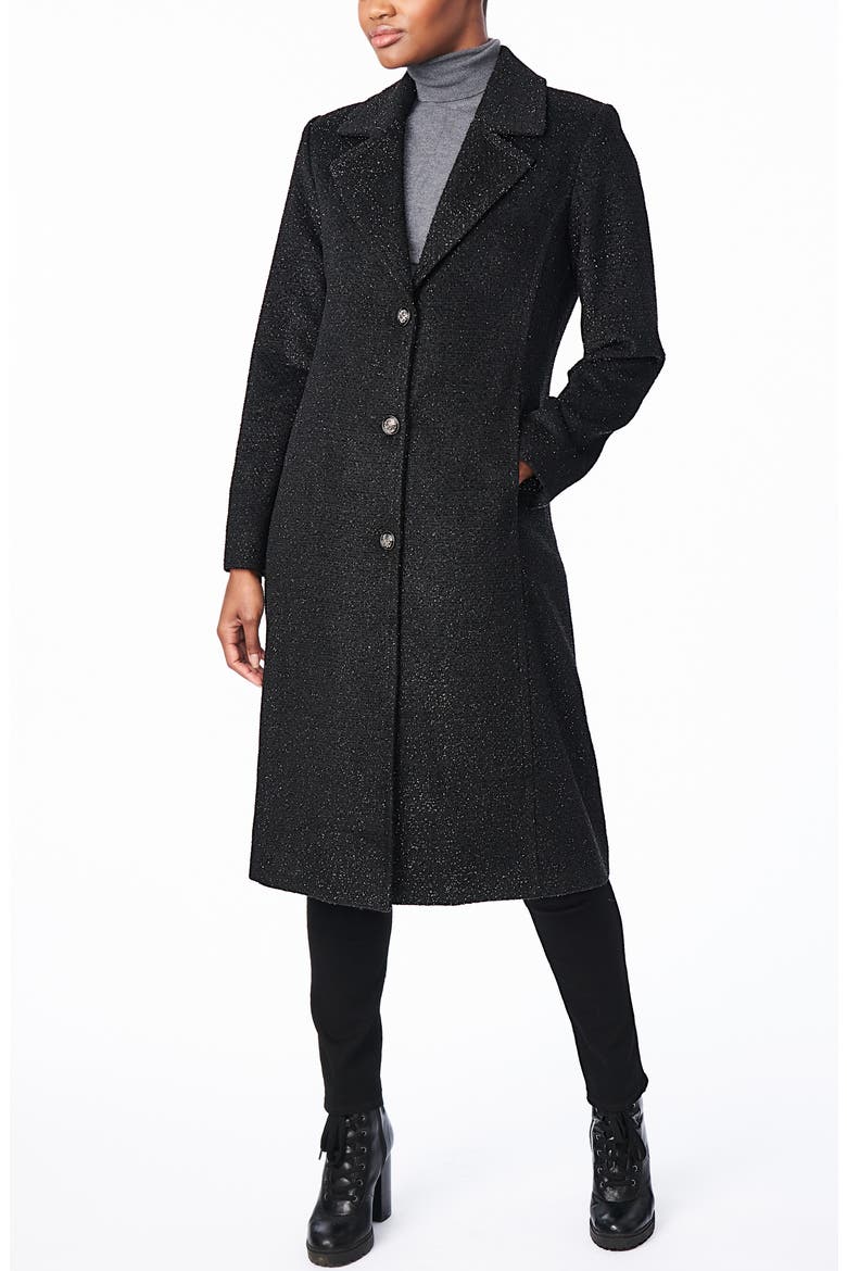 Metallic Coat, Alternate, color, BLACK