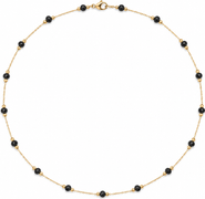 Ivy & Pearl Co. Nocturnal Bead Necklace