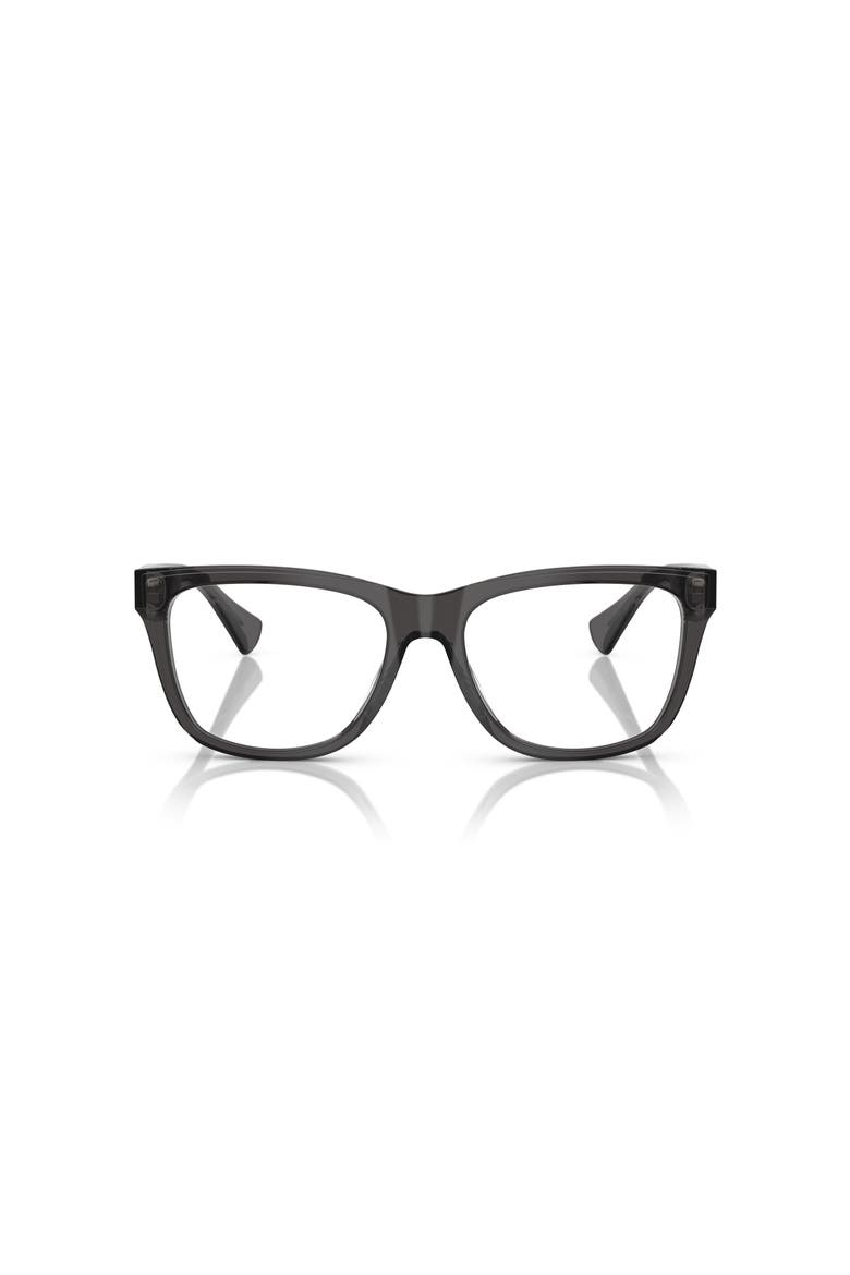 55mm Rectangle optical glasses, Alternate, color, Grey