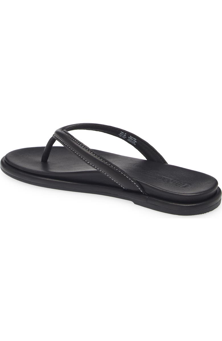 OluKai Tiare Flip Flop, Alternate, color, Black / Black