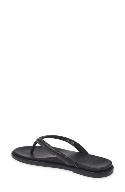 Olukai Tiare Flip Flop In Black