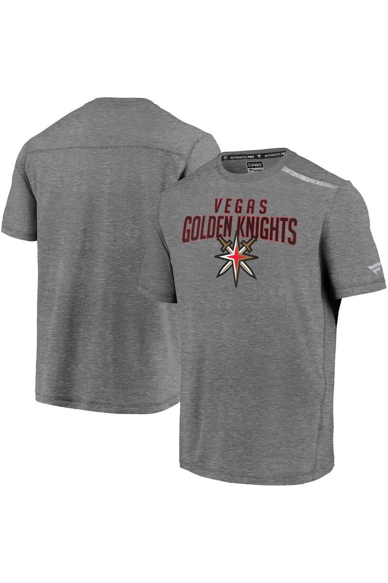 Men's Fanatics Branded Heathered Gray Vegas Golden Knights Special Edition Refresh T-Shirt, Alternate, color, Heather Gray