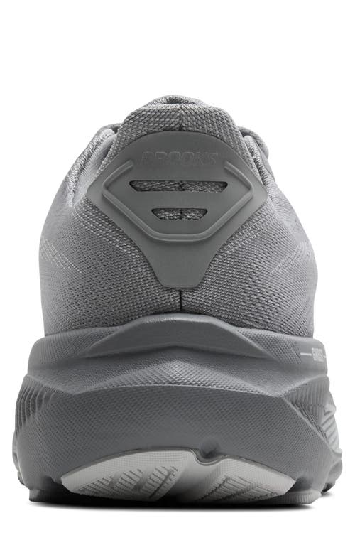 Brooks Ghost 17 Running Shoe In Gray