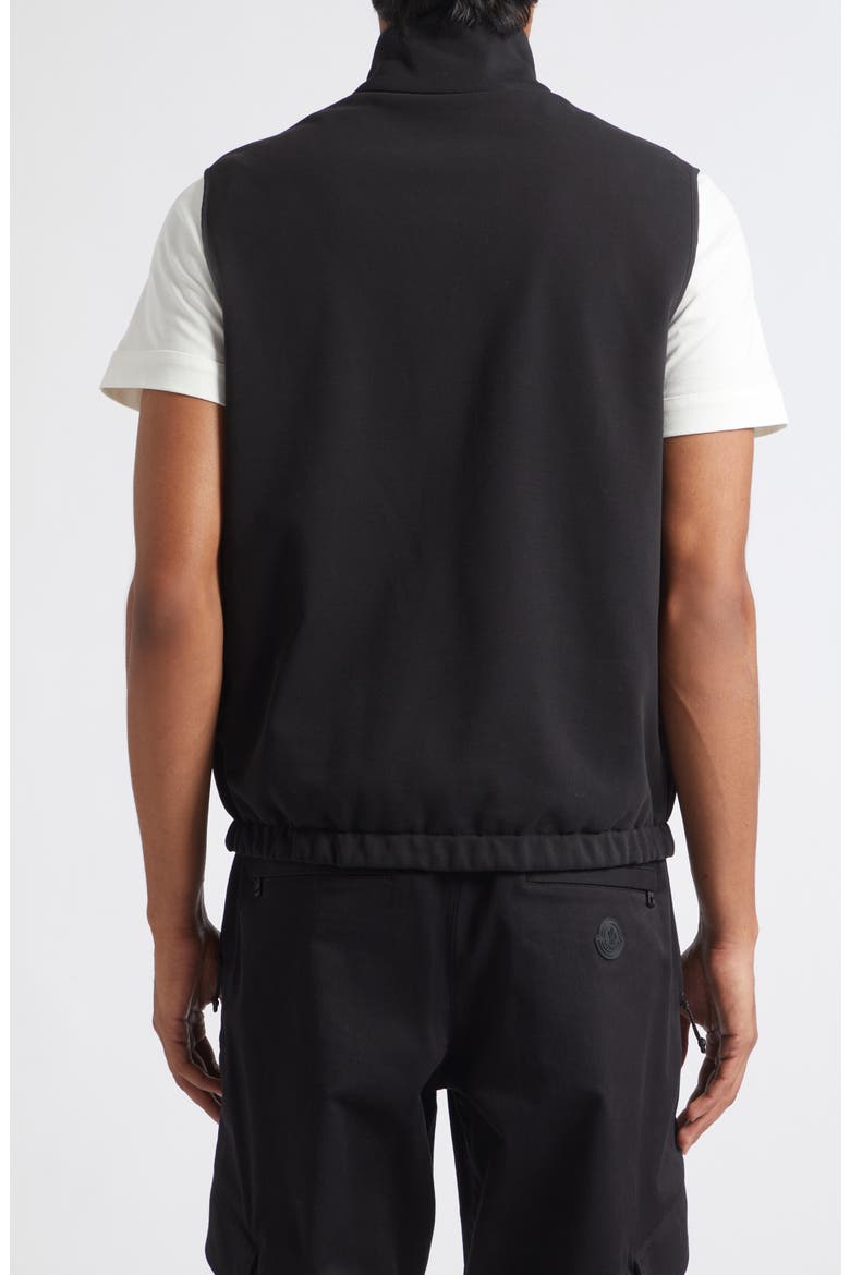 Reversible Zip Vest, Alternate, color, BLACK