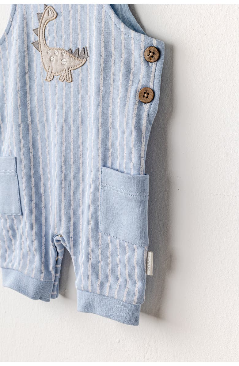 Andy Wawa Striped Dinosaur Jumpsuit, Alternate, color, 